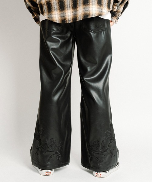 Subciety（サブサエティ）の「Faux leather pants（その他パンツ・メンズ・ブラック/ブラック系その他・SMALL/MEDIUM/LARGE/X-LARGE）」の9枚目の写真