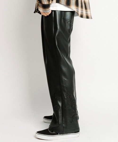 Subciety（サブサエティ）の「Faux leather pants（その他パンツ・メンズ・ブラック/ブラック系その他・SMALL/MEDIUM/LARGE/X-LARGE）」の10枚目の写真