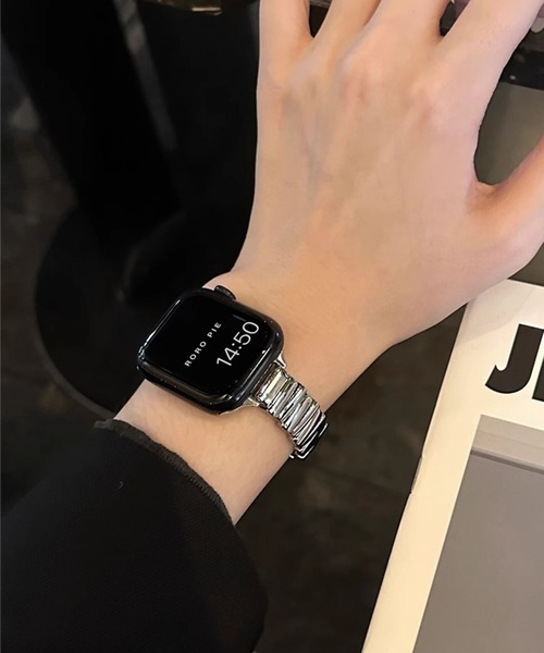 MAISON SELECT(メゾンセレクト)の「8B2 スマートウォッチ メタルバンド(デジタル腕時計・レディース・ピンクゴールド/シルバー・38-41mm/42-45mm)」の12枚目の写真