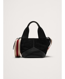 【美品】 ⭐︎袋付き⭐︎ バナナリパブリック 2way ハンドバッグ ブラック hugall_abo0036701