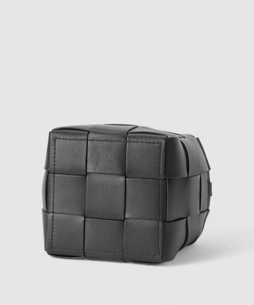 ANAYI(アナイ)の「◇イントレチャートミニハンドバッグ(ハンドバッグ・レディース・ブラック・FREE)」の3枚目の写真