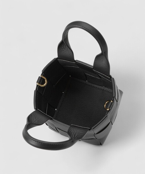 ANAYI(アナイ)の「◇イントレチャートミニハンドバッグ(ハンドバッグ・レディース・ブラック・FREE)」の7枚目の写真