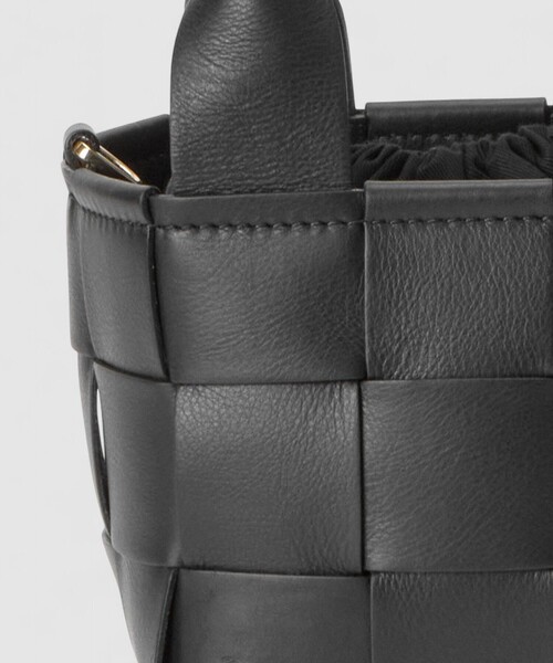 ANAYI(アナイ)の「◇イントレチャートミニハンドバッグ(ハンドバッグ・レディース・ブラック・FREE)」の9枚目の写真