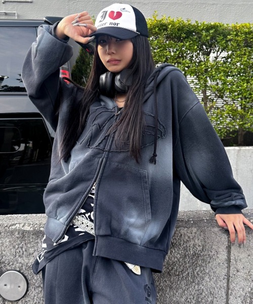 agem/9(エージェムナイン)パーカー Re:vale アイドリッシュセブン 新品】agem/9 アイナナ Re:vale 百 私服 ハーフジップパーカー