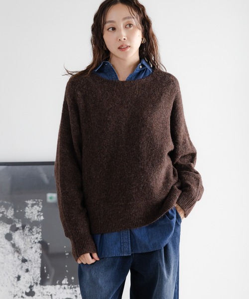 セール】ヤクライクプルオーバー/582303（ニット/セーター）｜Elura