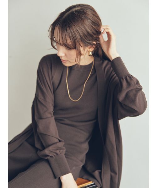 セットアップ対応】UVカットドルマンスリーブカーディガン