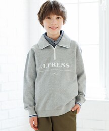 J.PRESS（ジェイプレス）の「【140-170cm】ミニ裏毛 ハーフジップ トレーナー（スウェット）」