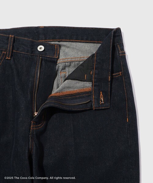ADAM ET ROPE'（アダムエロペ）の「【Coca-Cola】デニムストレートスラックス / ADAM ET ROPE' JEANS -IMAG-（デニムパンツ・メンズ・ネイビー・S/L/M）」の5枚目の写真