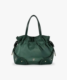 極美品】ANNASUI バタフライツイスト 2WAY ハンドバッグ グリーン ANNA 