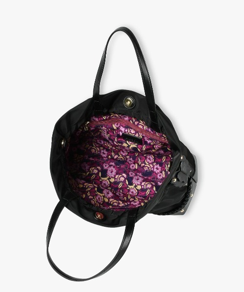 ANNA SUI アナスイ　バタフライツイストシリーズ　巾着タイプ　2ウェイ ANNA SUI（アナスイ）の「バタフライツイスト 2WAYショルダーバッグ