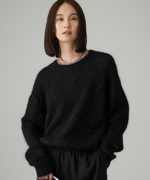 Mちゃん　バビロンニット BABYLONE バビロン ニット・セーター M 黒