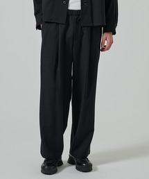 markaware(}[JEFA)́ymarkaware/markazqʒr TWO TUCK STRAIGHT EASY PANTS(XbNX)