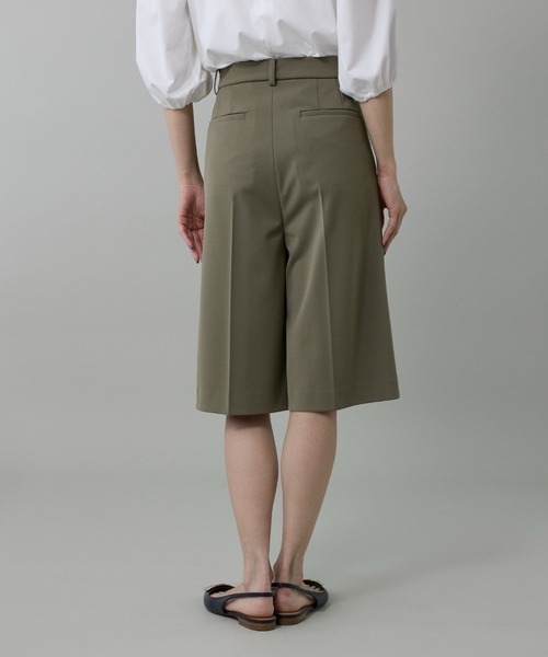 INED（イネド）の「おとなハーフパンツ【セットアップ対応】（その他パンツ・レディース・ブラック/カーキ・7号/9号）」の8枚目の写真