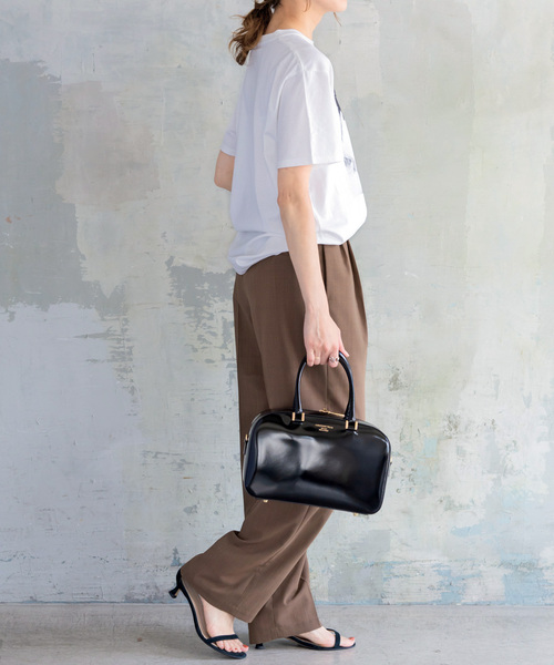 Spick & Span（スピックアンドスパン）の「《WEB限定 / 追加》CHRISTIAN VILLA /クリスチャン ヴィラ ボストンバッグ（ボストンバッグ・レディース・ブラック・FREE）」の4枚目の写真