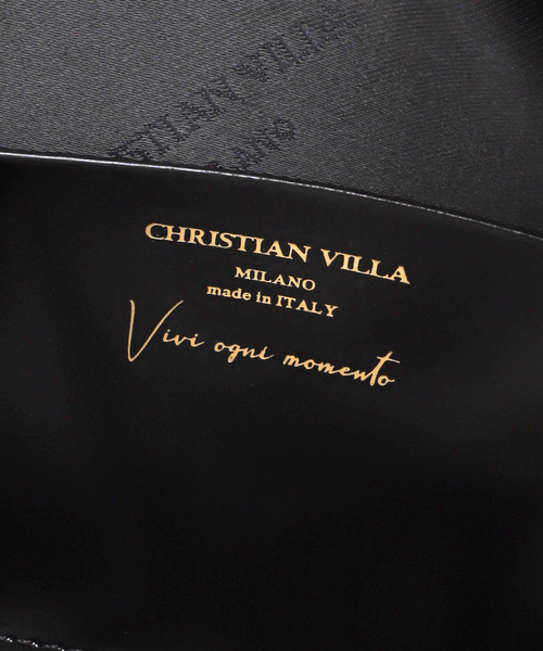 Spick & Span（スピックアンドスパン）の「《WEB限定 / 追加》CHRISTIAN VILLA /クリスチャン ヴィラ ボストンバッグ（ボストンバッグ・レディース・ブラック・FREE）」の18枚目の写真