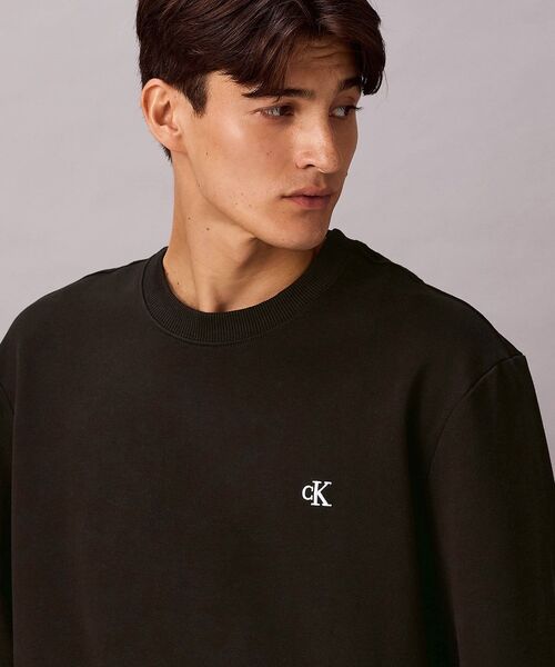 Calvin Klein（カルバン・クライン）の「スウェットシャツ（スウェット・メンズ・ブラック・M/L/S/XL）」の5枚目の写真