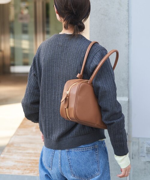 GEVACO（ゲバコ）の「【GEVACO】インナー付きアンサンブル透かし編みニットカーディガン（カーディガン/ボレロ・レディース・チャコールグレー/サックスブルー/レッド・ONE SIZE）」の14枚目の写真