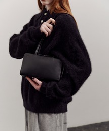 ONE.(ワンドット)の【ONE.ワンドット】レザースクエアミニボストンBAG(ボストンバッグ)