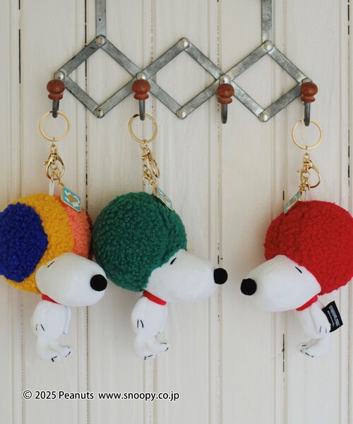 スヌーピー　アフターヌーンティー　マスコットキーチャーム/PEANUTS オンラインストア限定】マスコットキーチャーム/PEANUTS（キーホルダー