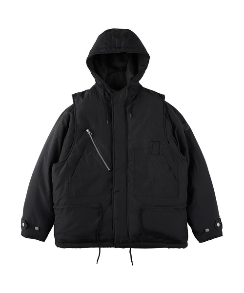 PHINGERIN/フィンガリン】DOUBLE CUSHY HOODED JACKET（ブルゾン