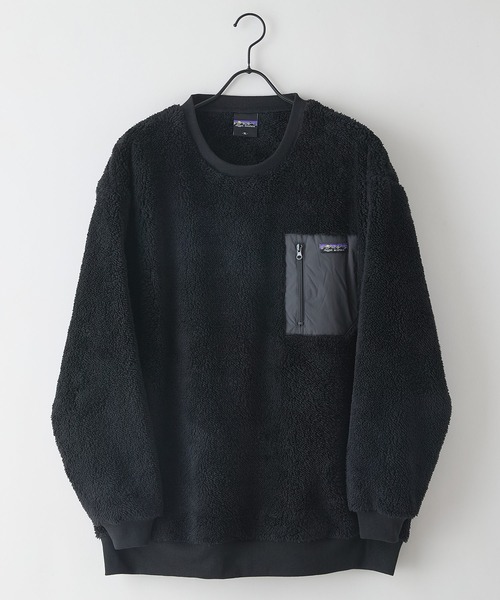 ragged mountain(ラギットマウンテン)の「【RAGGED MOUNTAIN/ラギットマウンテン】DERRY/デリー 防風 ボア トレーナー(スウェット・メンズ・ブラック/アイボリー/グレー・MEDIUM/LARGE/X-LARGE)」の18枚目の写真