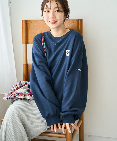 AD1990 ギャルソン オム プリュス キルティング スウェット 紺色 限定展開 Columbia × FREAK'S STORE/コロンビア 別注W IMPERIAL PARK