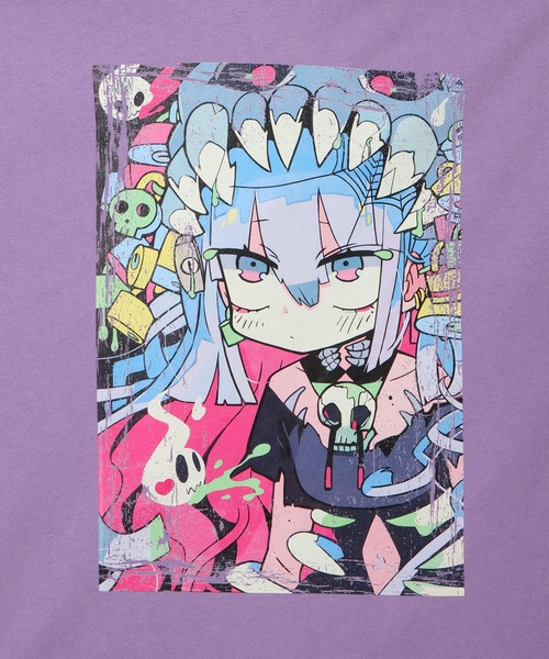 anna sui nyc（アナ スイ エヌ ワイ シー）の「TERAビッグロングスリーブ（Tシャツ/カットソー・レディース・ブラック/パープル・FREE）」の16枚目の写真