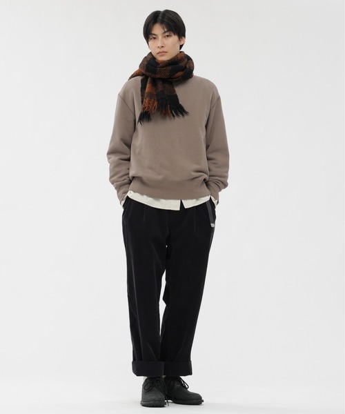 MHL.(エムエイチエル)の「LIGHT LOOPBACK COTTON(スウェット・メンズ・ブラック/グレー・LARGE/MEDIUM)」の12枚目の写真