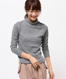 Discoat Parisien | 起毛ワイドリブハイネック(Tシャツ/カットソー)