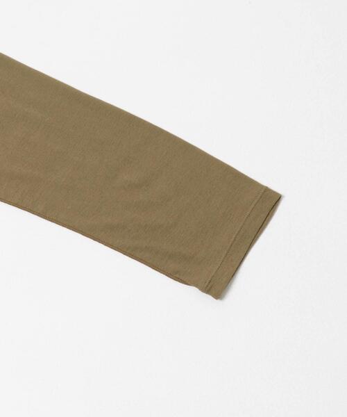 URBAN RESEARCH（アーバンリサーチ）の「new basic　OUT SEAM SHEER TOPS（Tシャツ/カットソー・レディース・グリーン系その他/グレー系その他/チャコールグレー・FREE）」の14枚目の写真