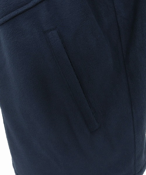 1minute 1second(ワンミニットワンセカンド)の「mj11157-soft fleece CPO jacket with cursive embroidery フリースジャケット(1M25F140)(その他アウター・メンズ・ホワイト/ネイビー/ブラック・XL/L/M/S)」の16枚目の写真