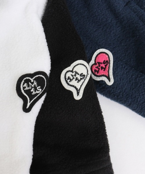 1minute 1second(ワンミニットワンセカンド)の「mj11157-soft fleece CPO jacket with cursive embroidery フリースジャケット(1M25F140)(その他アウター・メンズ・ホワイト/ネイビー/ブラック・XL/L/M/S)」の17枚目の写真