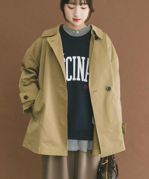 セール】ミドルトレンチコート（トレンチコート）｜ITEMS