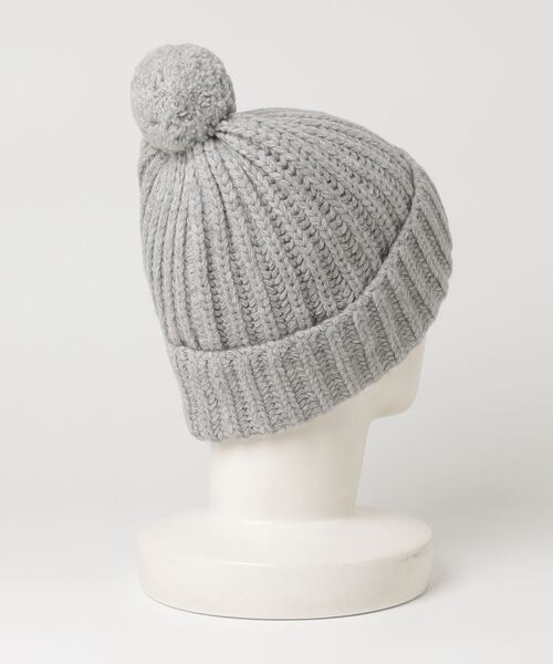 Polo ベア ウールブレンド ポンポン ビーニー（ニットキャップ