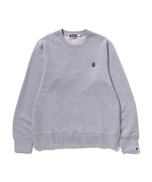 ONE POINT CREWNECK SWEATSHIRT（スウェット）｜A BATHING APE（ア