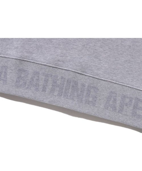 A BATHING APE（アベイシングエイプ）の「ONE POINT CREWNECK SWEATSHIRT（スウェット・メンズ・ブラック/ベージュ/ブラウン/グレー・SMALL/MEDIUM/LARGE/X-LARGE/XX-LARGE）」の14枚目の写真