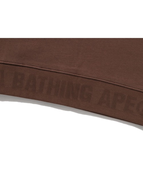 A BATHING APE（アベイシングエイプ）の「ONE POINT CREWNECK SWEATSHIRT（スウェット・メンズ・ブラック/ベージュ/ブラウン/グレー・SMALL/MEDIUM/LARGE/X-LARGE/XX-LARGE）」の15枚目の写真