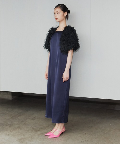 ANDRESD シャギーボレロカーディガン　shaggy bolero ニアナ ANDRESD カーディガン シャギーボレロ / shaggy bolero レディース