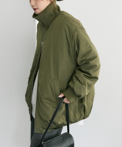 セール】中綿 リブカラーブルゾン（ブルゾン）｜PUAL CE CIN