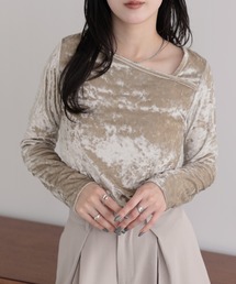 アシメネックベロアプルオーバー