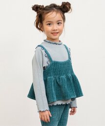 BREEZE | 【ジュニア対応】ベロア2Pトップス(Tシャツ/カットソー)