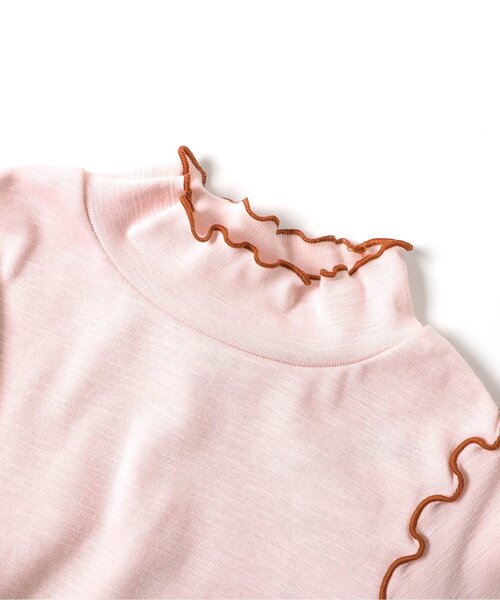 BREEZE（ブリーズ）の「【ジュニア対応】ベロア2Pトップス（Tシャツ/カットソー・キッズ・キナリ/グリーン/ブラック・140/130/80/90/100/110/120）」の16枚目の写真