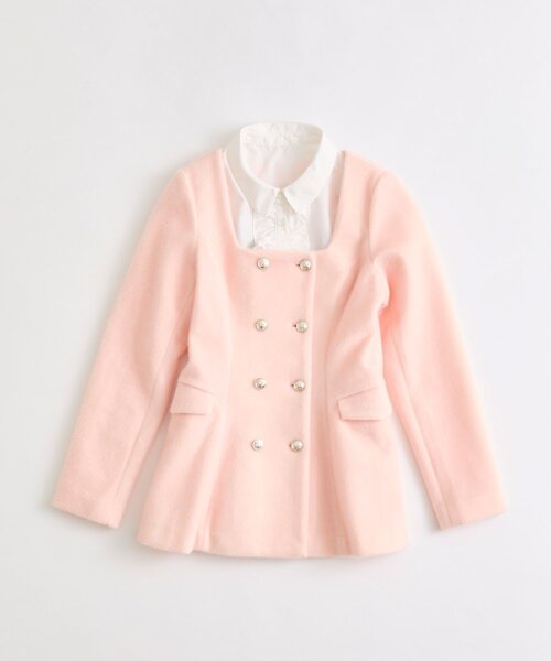 セール】【Belle Charme】クラシカルフリルカラージャケット（ノー