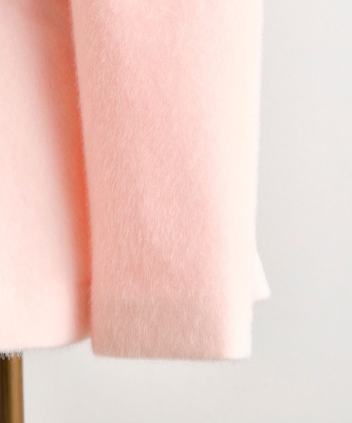 OLIVE des OLIVE（オリーブデオリーブ）の「【Belle Charme】クラシカルフリルカラージャケット（ノーカラージャケット・レディース・オフホワイト/ピンク/ブラック系その他・FREE）」の8枚目の写真