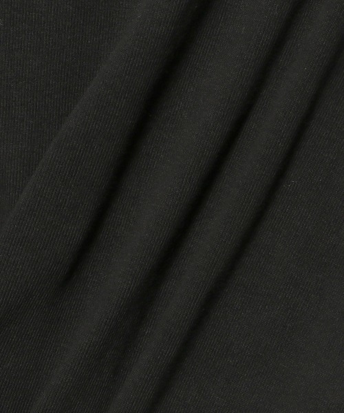 ESTNATION（エストネーション）の「ESTNATION / コットンフライス クルーネックカットソー（Tシャツ/カットソー・メンズ・ホワイト/ブラック・MEDIUM/LARGE/X-LARGE）」の5枚目の写真