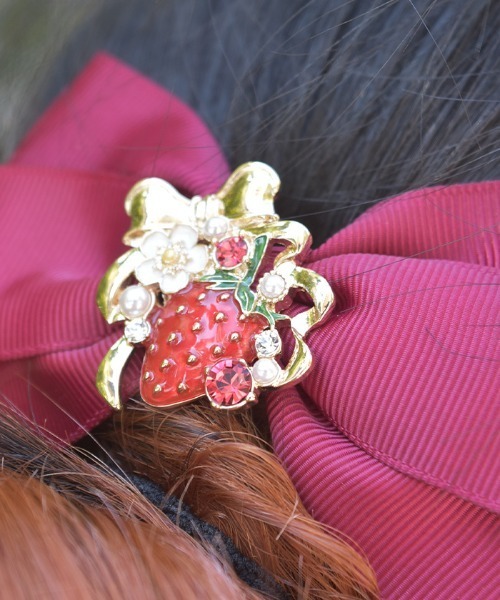 デコレーションベリークリップ（バレッタ/ヘアクリップ）｜axes femme