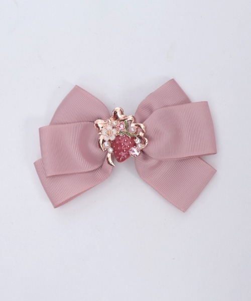 axes femme（アクシーズファム）の「デコレーションベリークリップ（バレッタ/ヘアクリップ・レディース・ワイン/ピンク・FREE）」の7枚目の写真