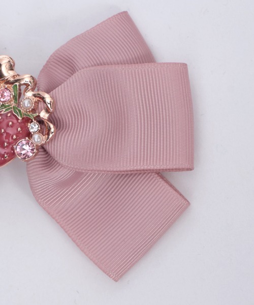 axes femme（アクシーズファム）の「デコレーションベリークリップ（バレッタ/ヘアクリップ・レディース・ワイン/ピンク・FREE）」の9枚目の写真