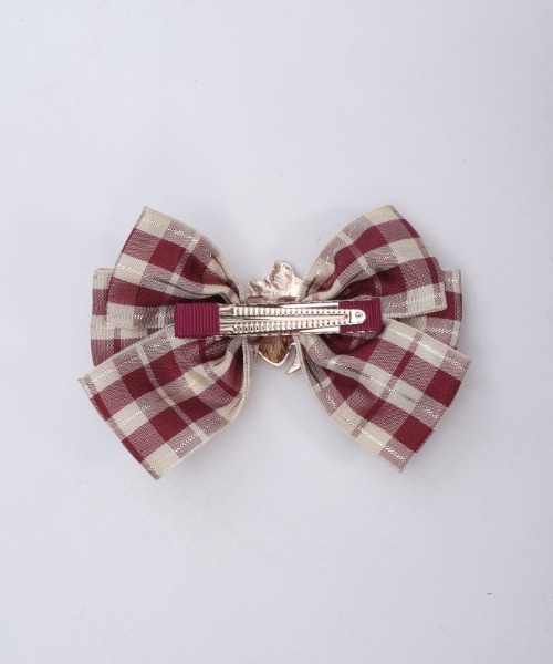 axes femme（アクシーズファム）の「デコレーションベリークリップ（バレッタ/ヘアクリップ・レディース・ワイン/ピンク・FREE）」の17枚目の写真