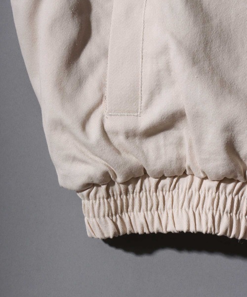 SITRY(シトリー)の「Fur Lined Zip Hoodie/ツイル ショート丈 ファー使い ダブルジップ ジップパーカー ブルゾン フーディー ブルゾン(ブルゾン・メンズ・アイボリー/カモフラージュ/ブラック・L/M)」の15枚目の写真